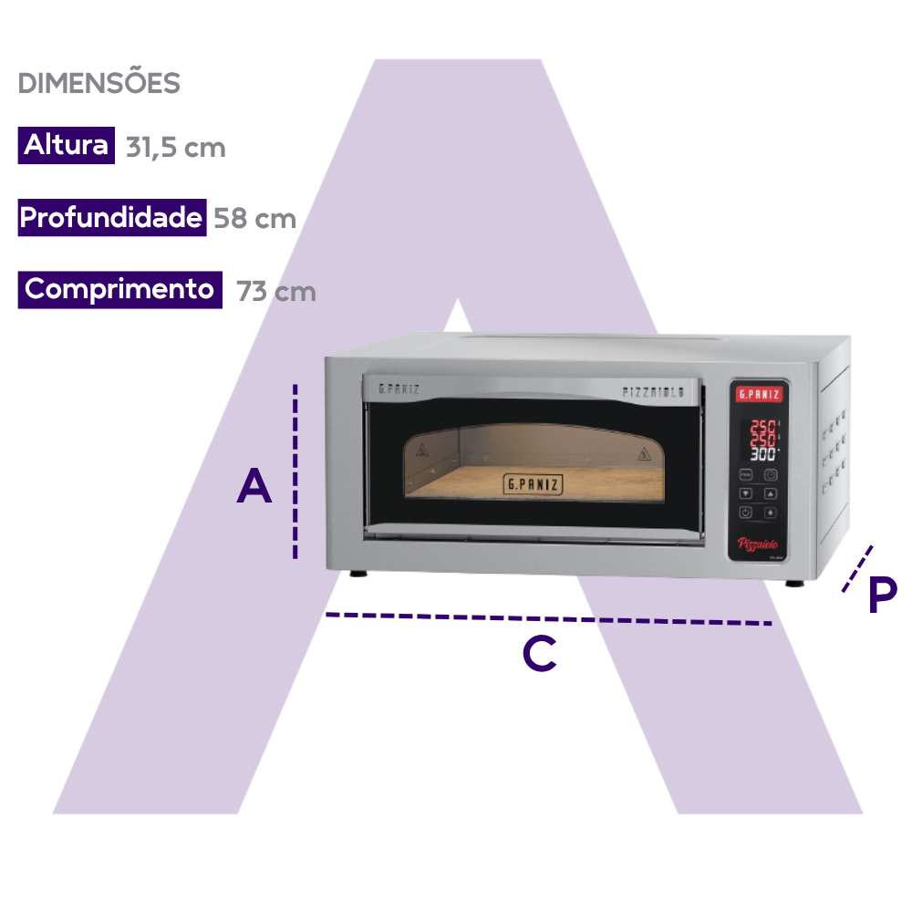 90769 FPE-400 D dimensoes